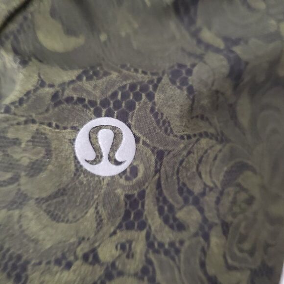 Lululemon Speed Short Mini Pencil Lace Brave Olive 4 - Picture 7 of 10